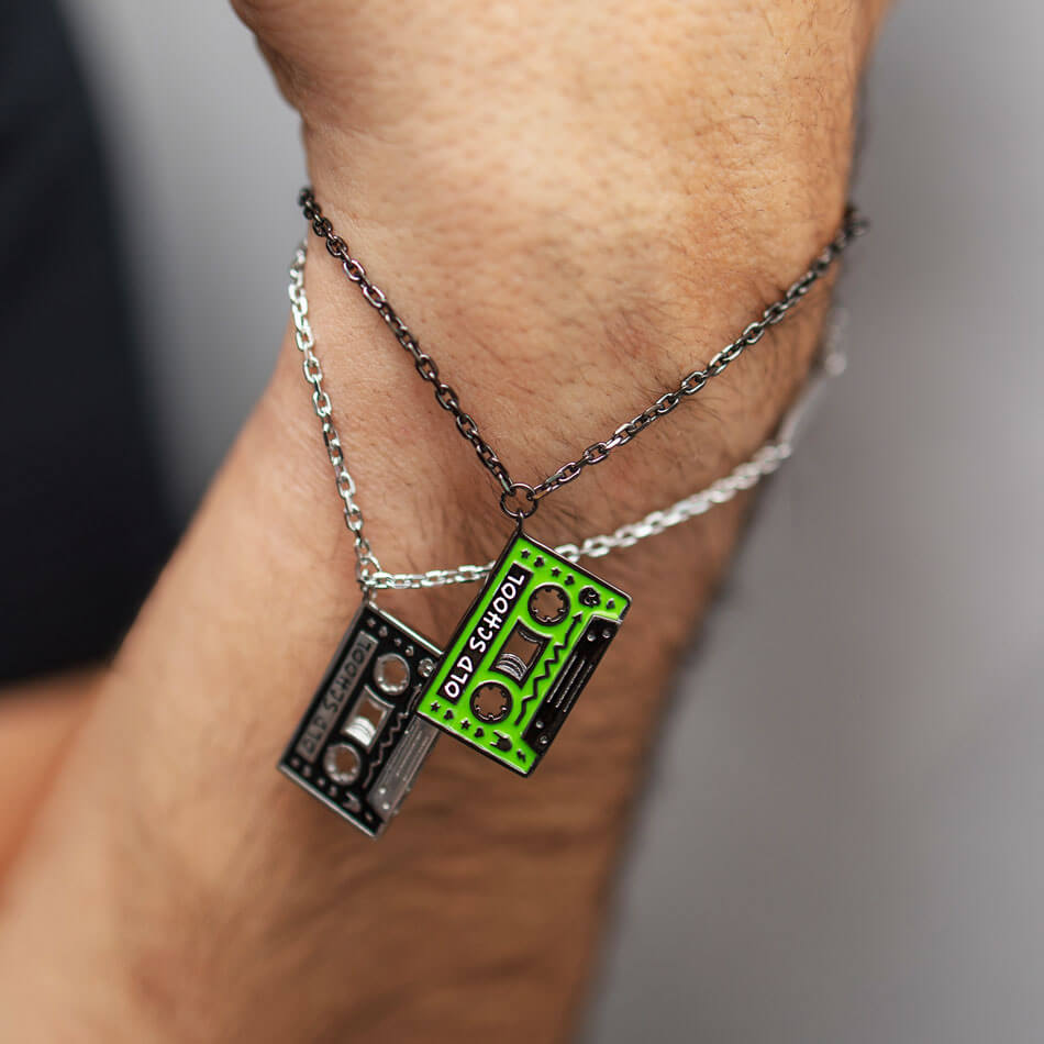 SUM of I Memphis Bracelet #color_black and green