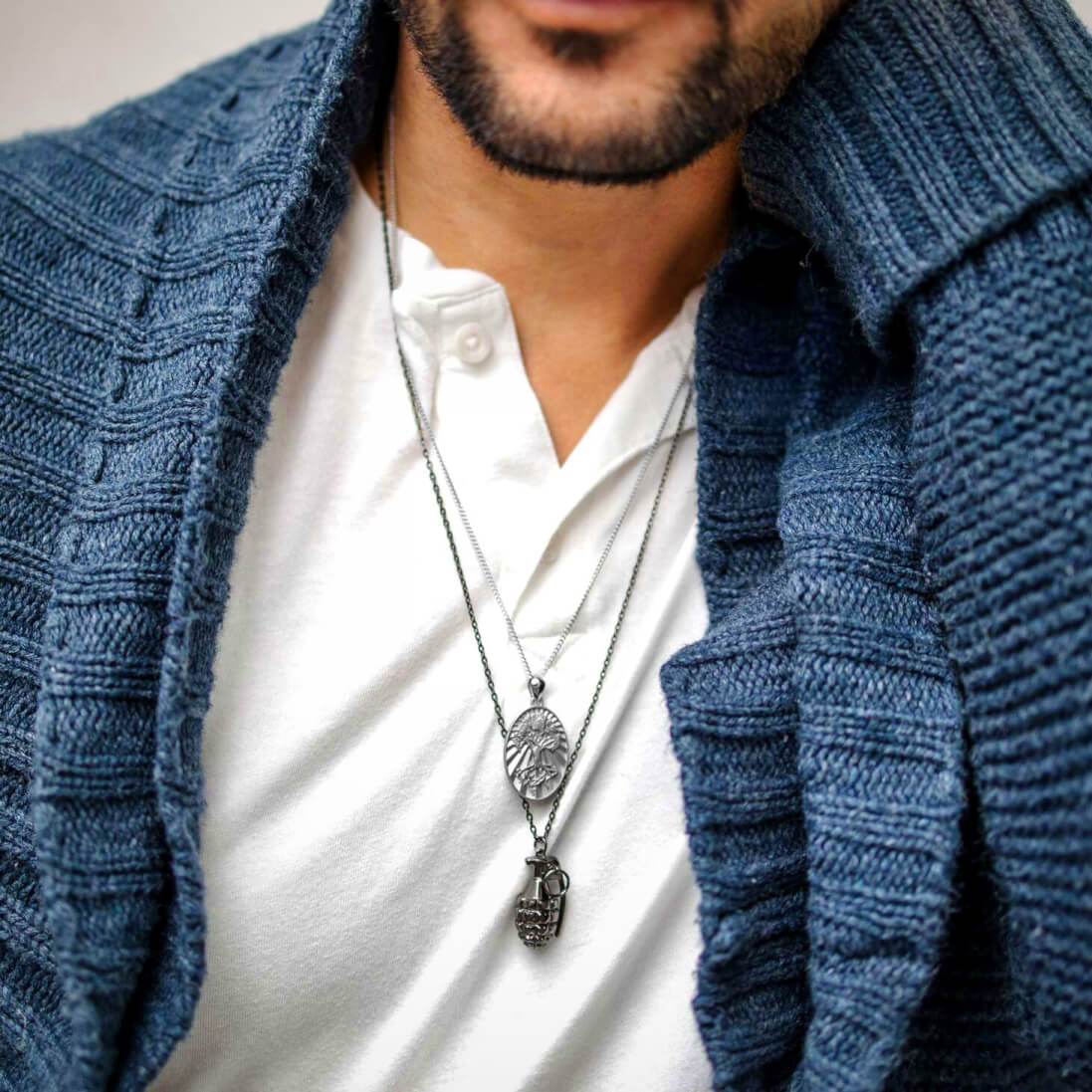SUM of I Ténéré Oval Medal #color_silver