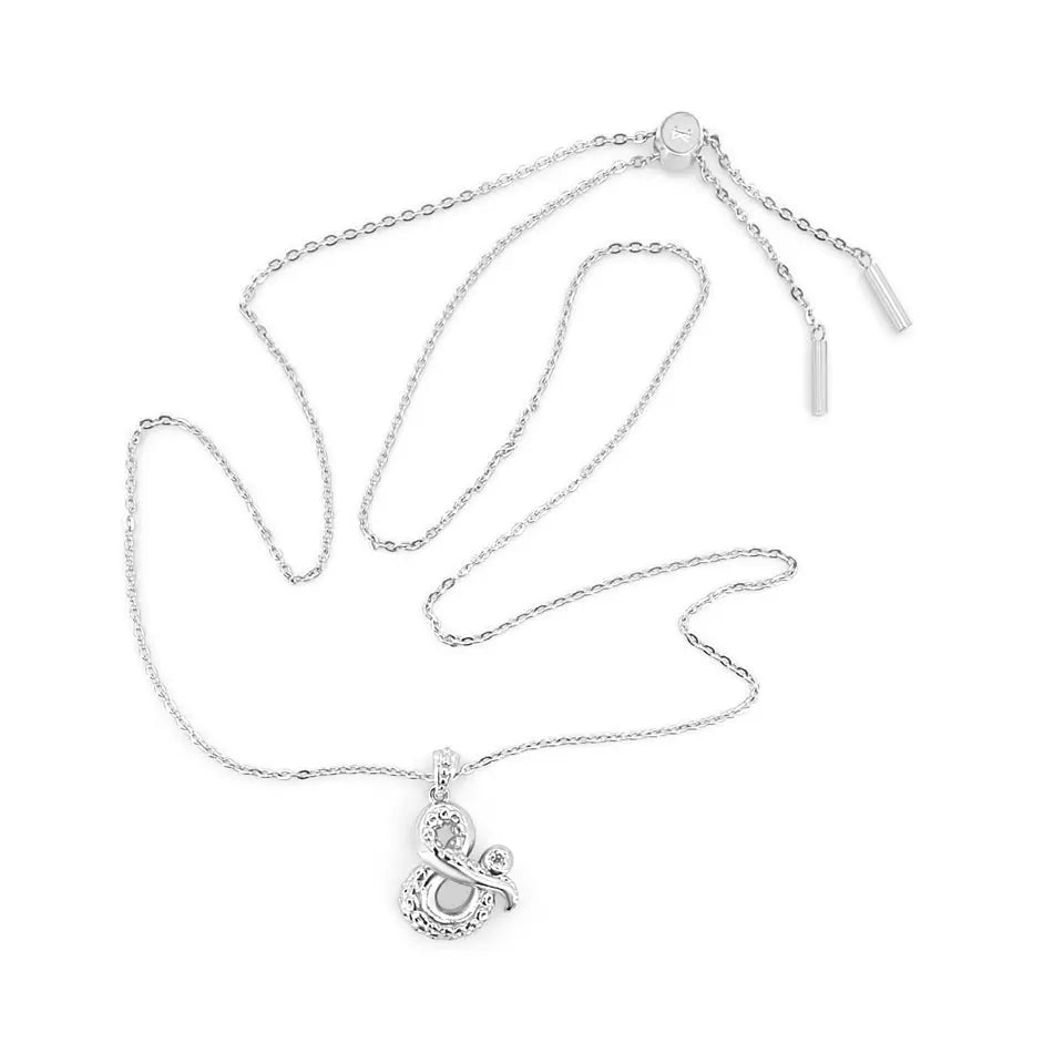 SUM of I Unisex Toyama & Pendant with Chain #color_silver