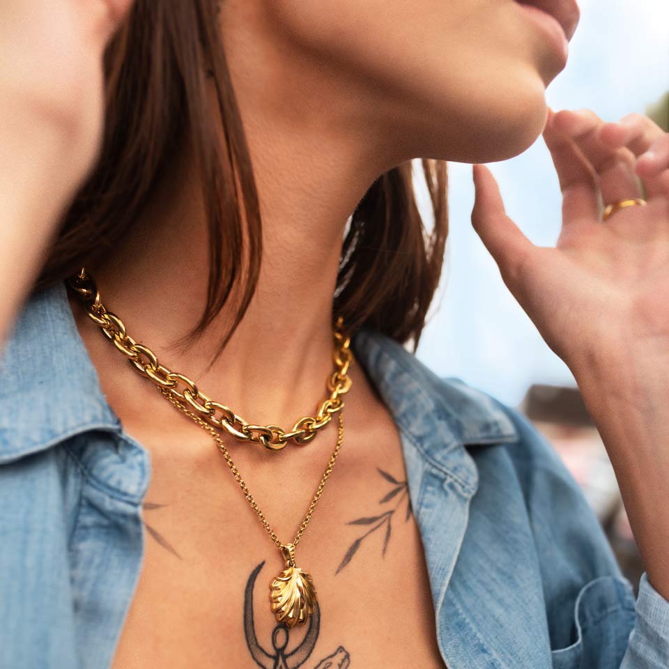 SUM of I Merida Necklace #color_gold