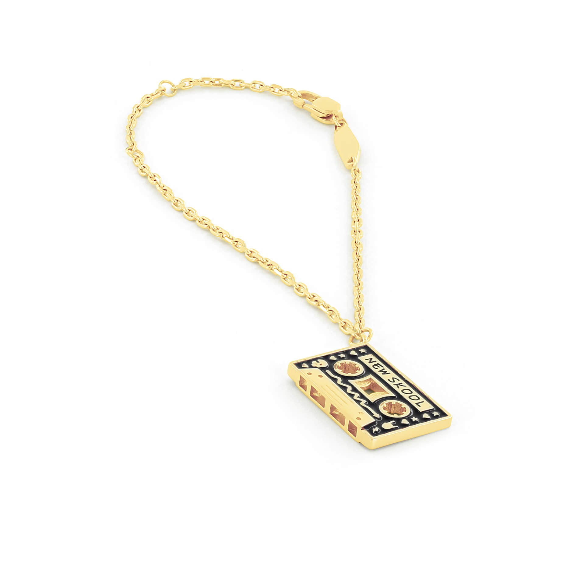 SUM of I Memphis Bracelet #color_gold and black