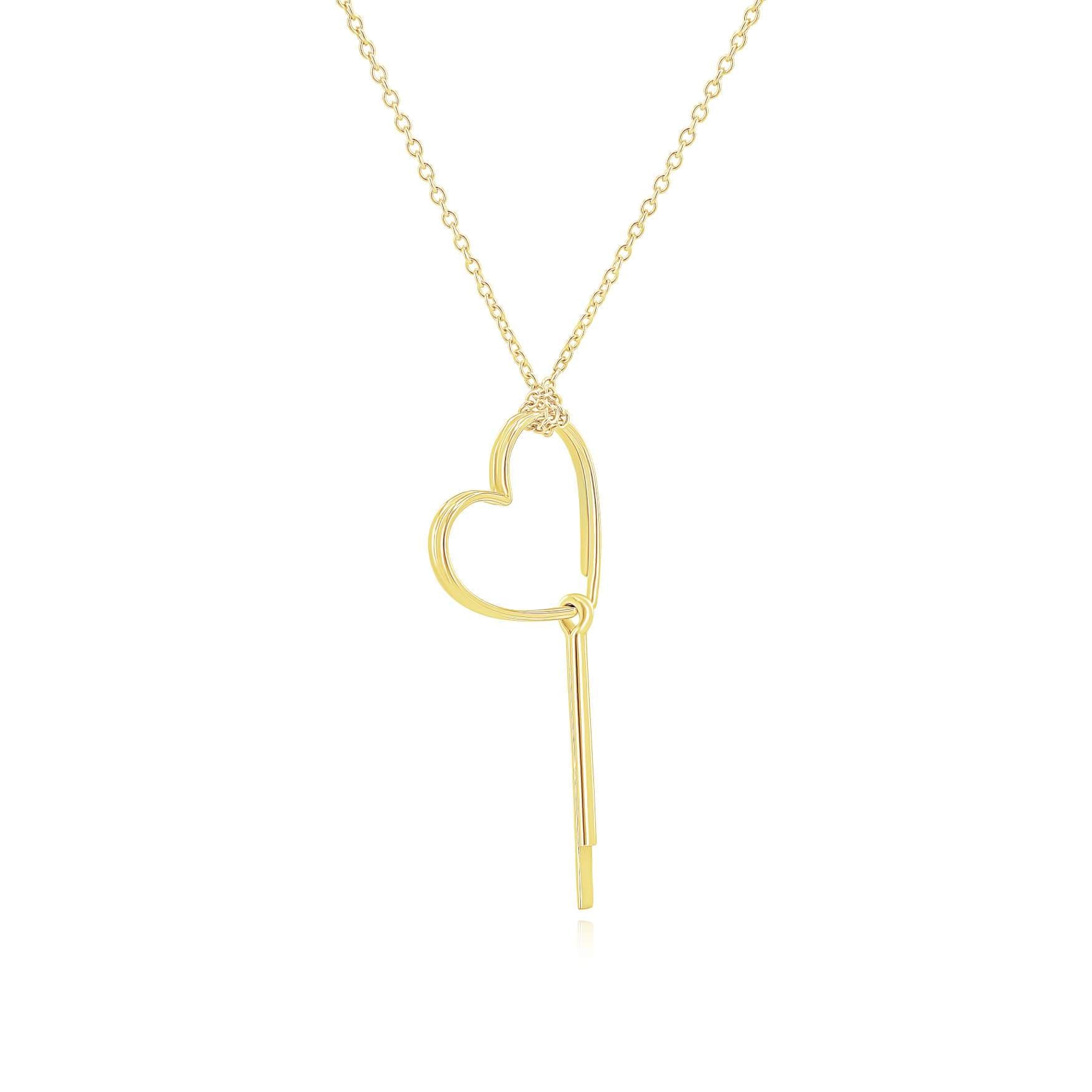 SUM of I Valerien Pin Necklace #color_gold