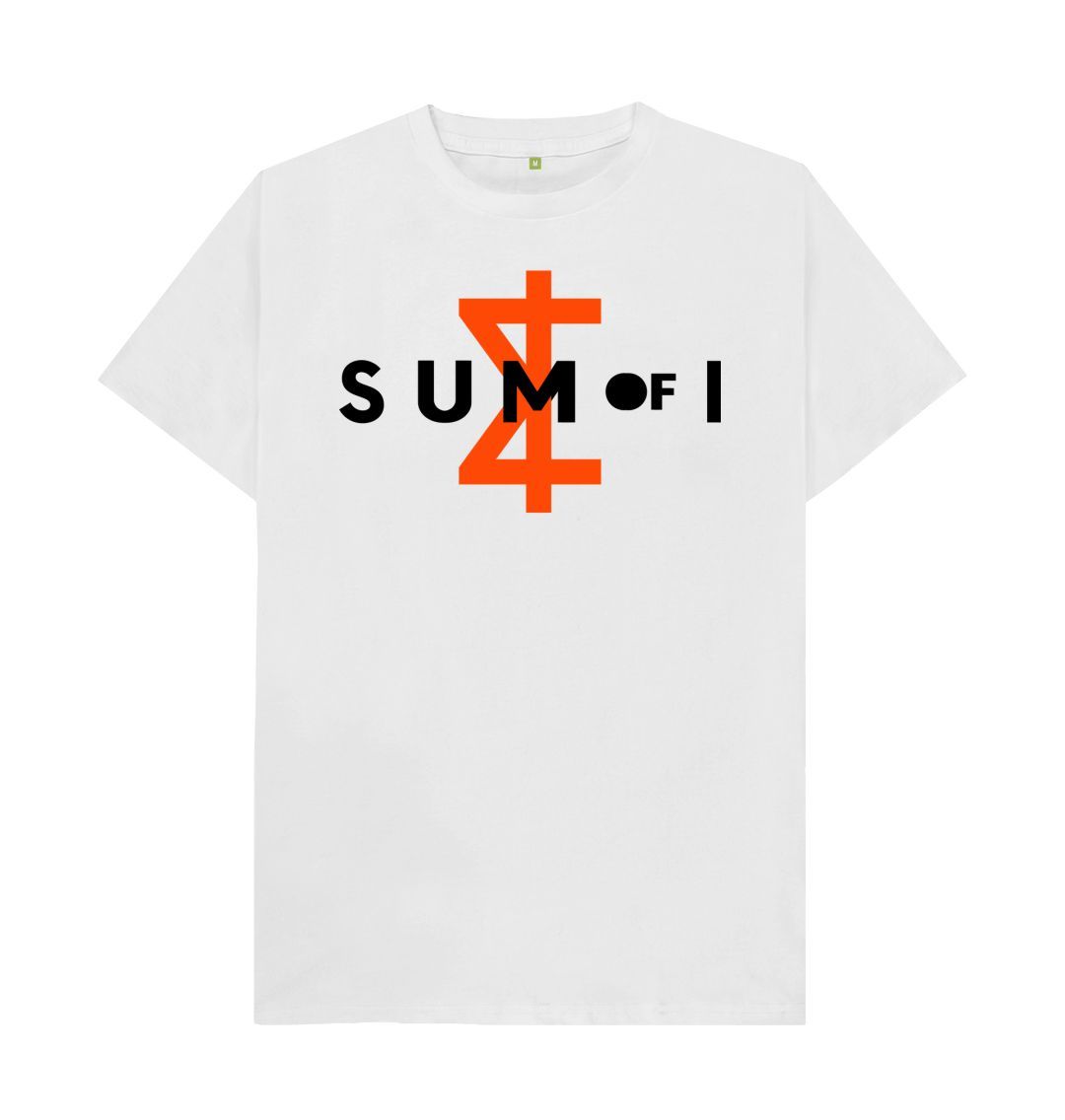 White Brand Logo T-Shirt