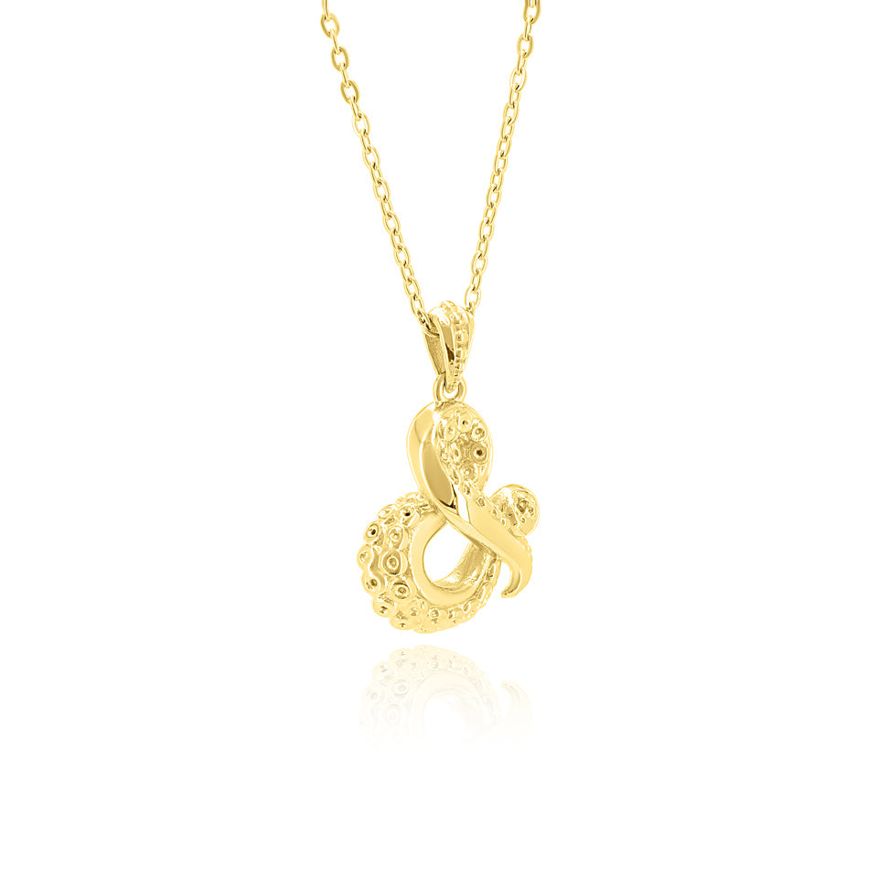 SUM of I Unisex Toyama & Pendant with Chain #color_gold