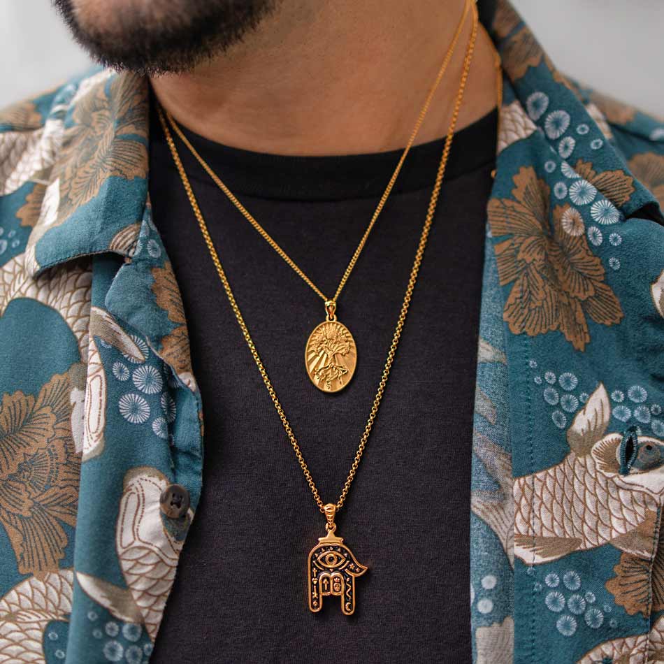 SUM of I Ténéré Oval Medal #color_gold