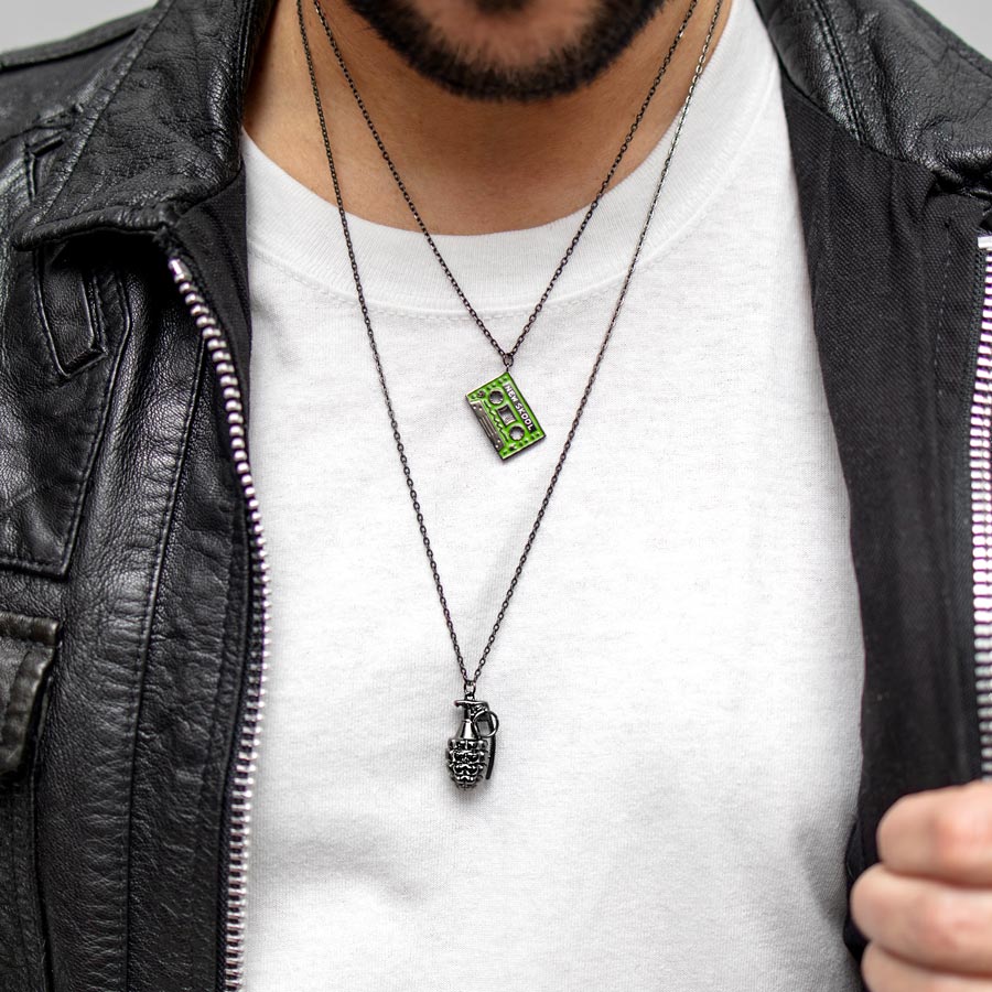 SUM of I Bethel Love Pendant #color_black metal