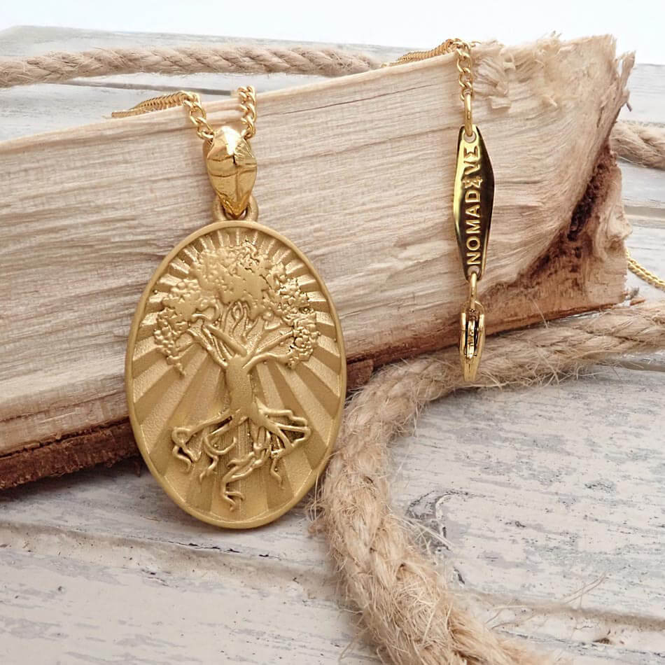 SUM of I Ténéré Oval Medal #color_gold