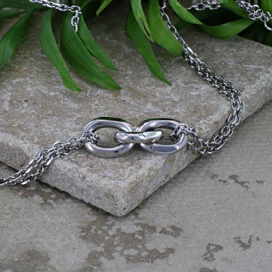 SUM of I Lyon Choker Necklace #color_silver