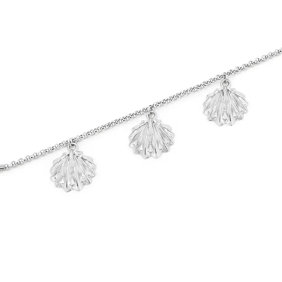 SUM of I Shell stationary bracelet #color_silver