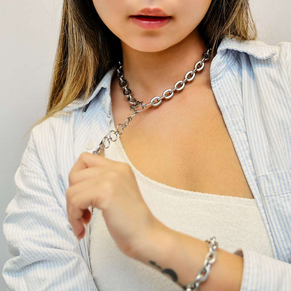 SUM of I Merida Necklace #color_silver