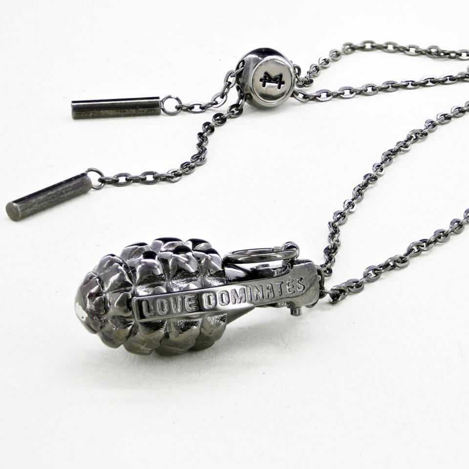 SUM of I Bethel Love Pendant #color_black metal