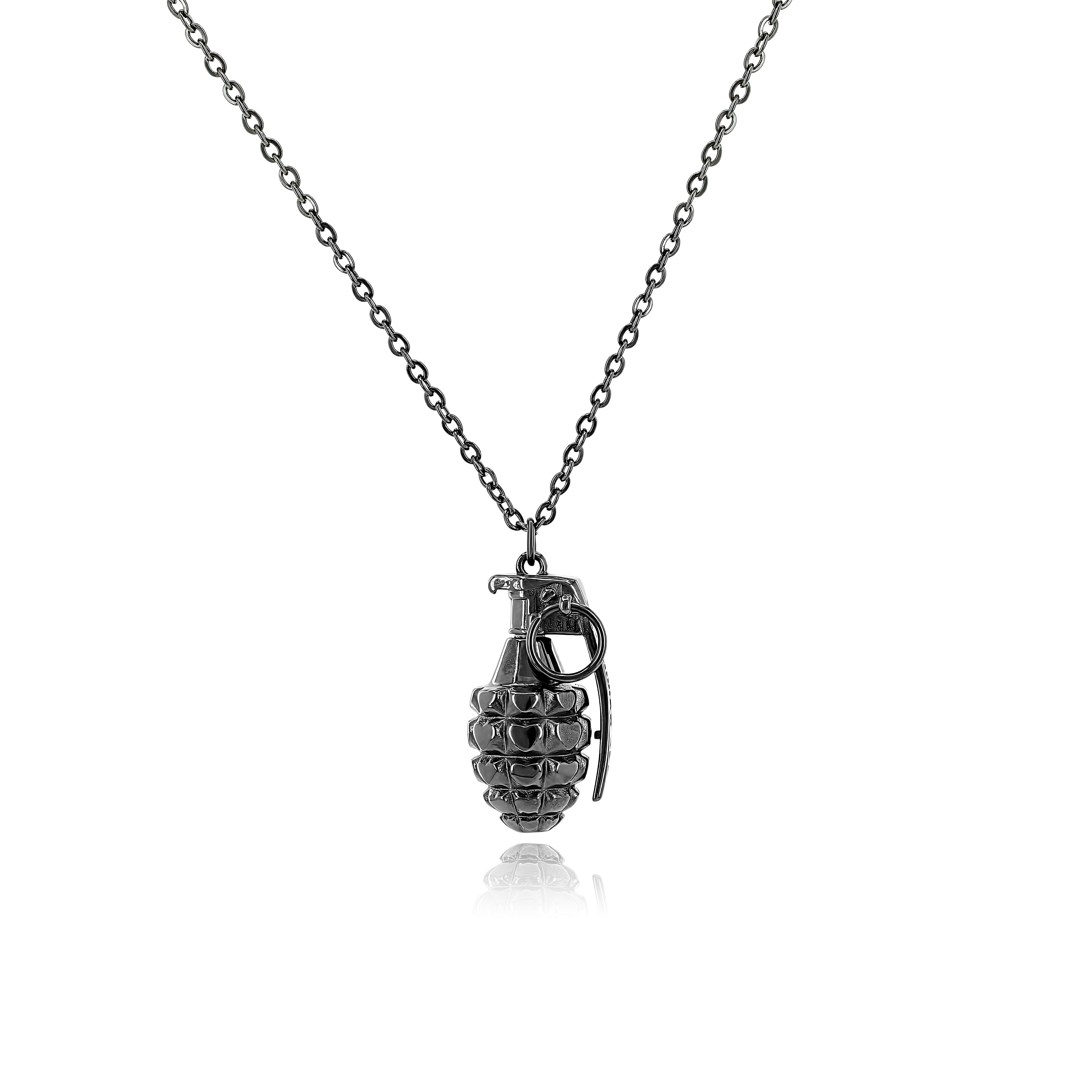 SUM of I Bethel Love Pendant #color_black metal