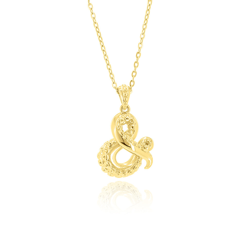 SUM of I Unisex Toyama & Pendant with Chain #color_gold
