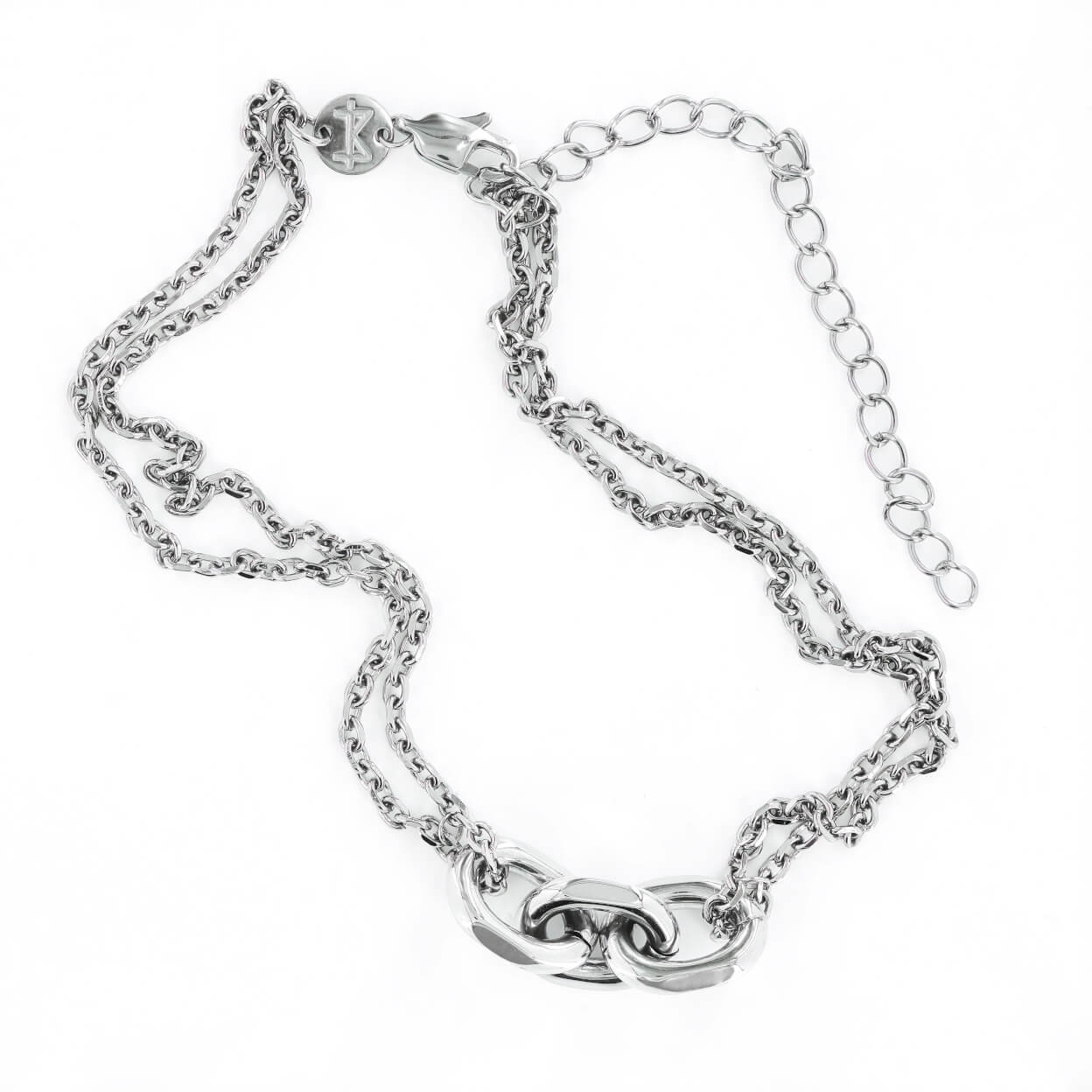 SUM of I Lyon Choker Necklace #color_silver