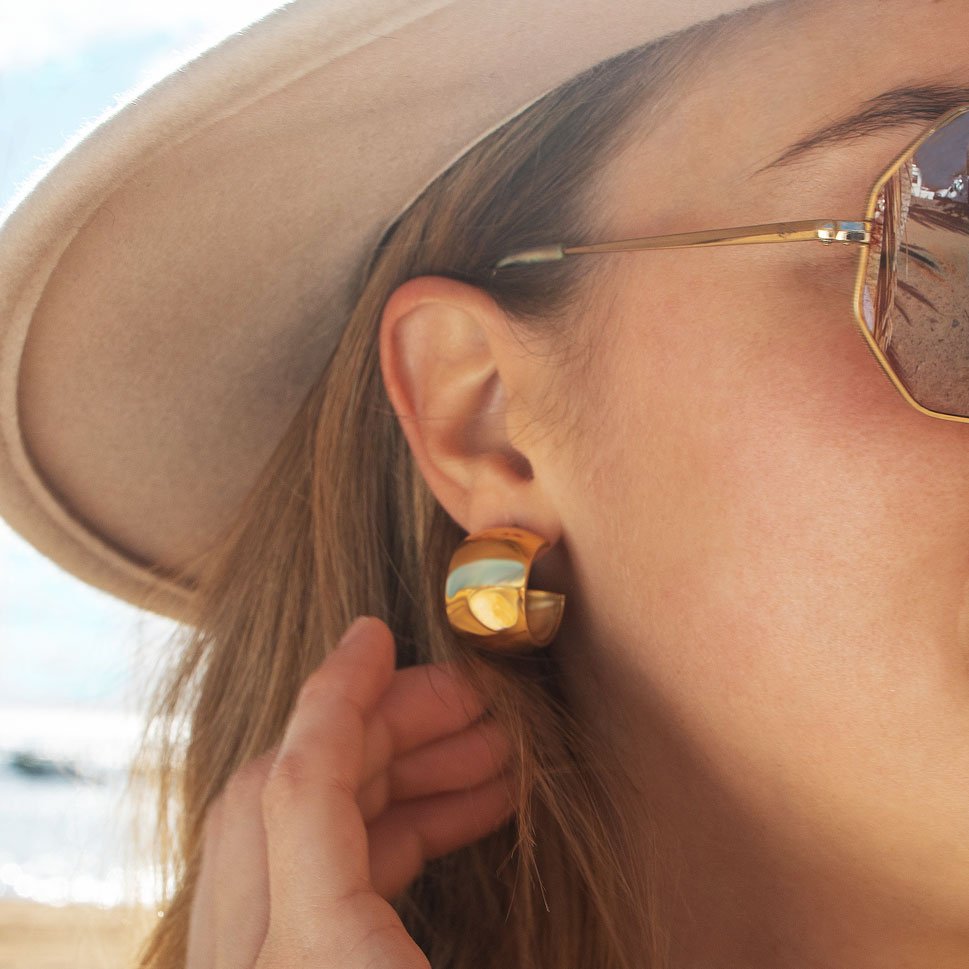 Biome Hoop Earrings - Image 4
