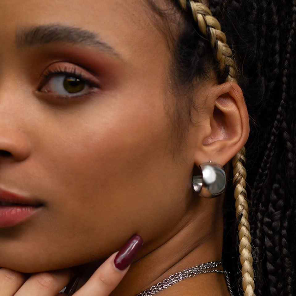 Biome Hoop Earrings - Image 8