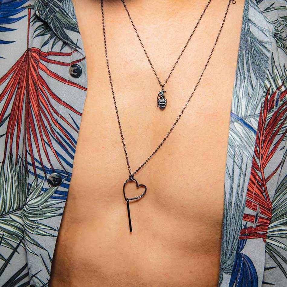 Valerien Pin Necklace - Image 4