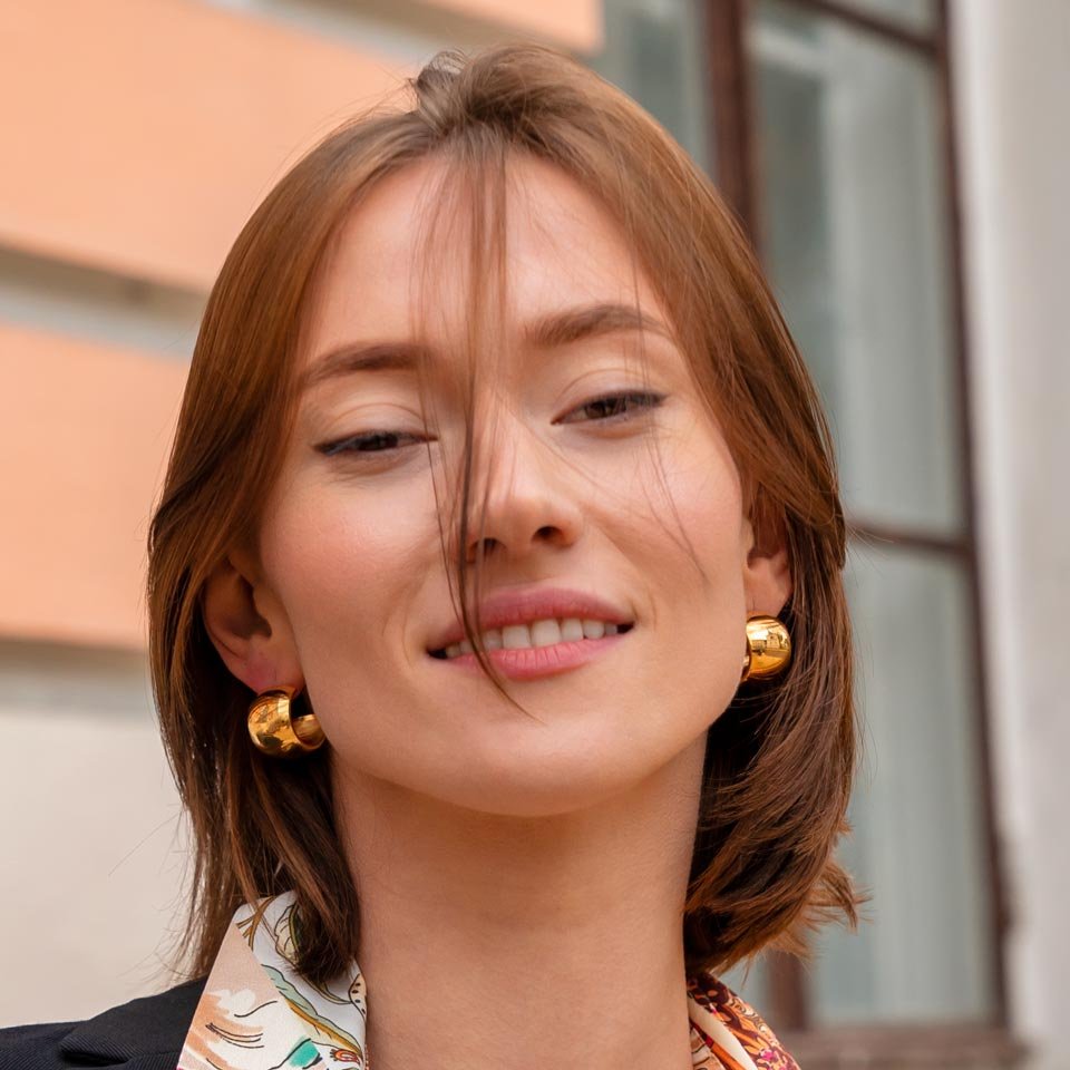 Biome Hoop Earrings - Image 3